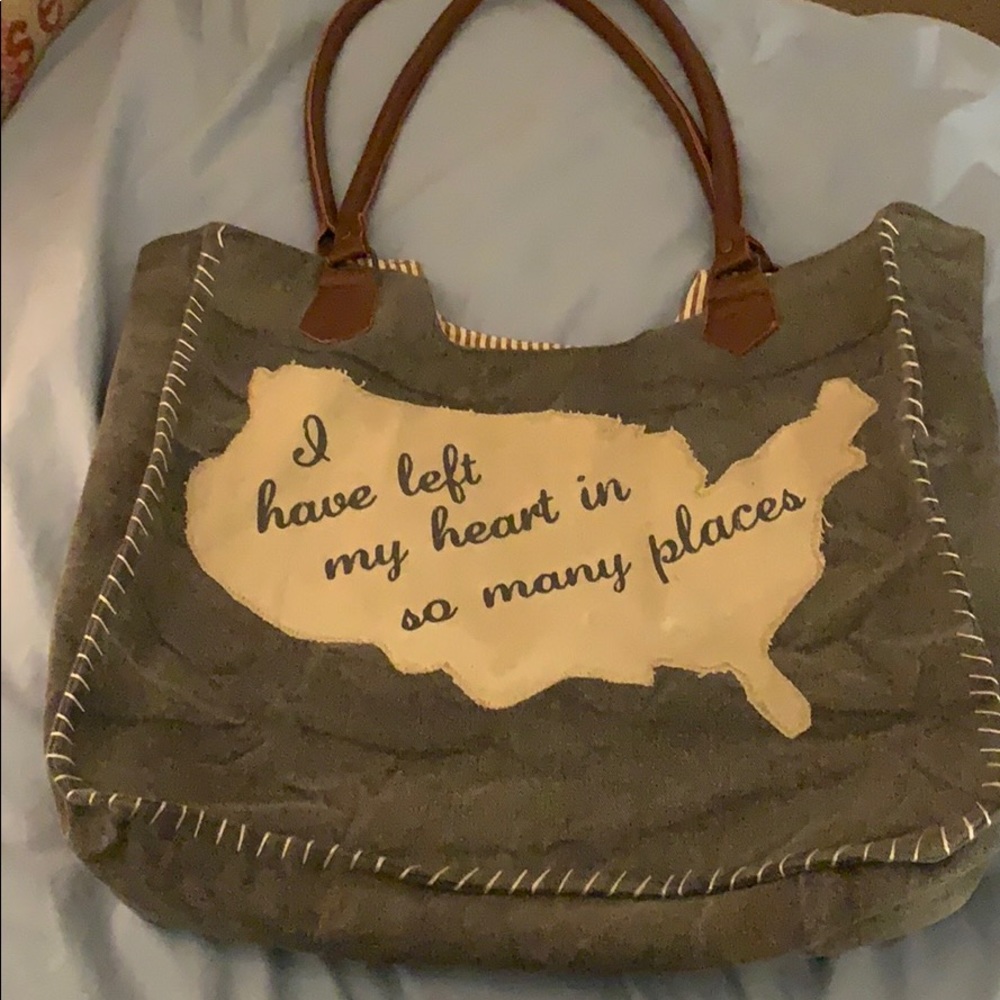 Handmade Primitive tote